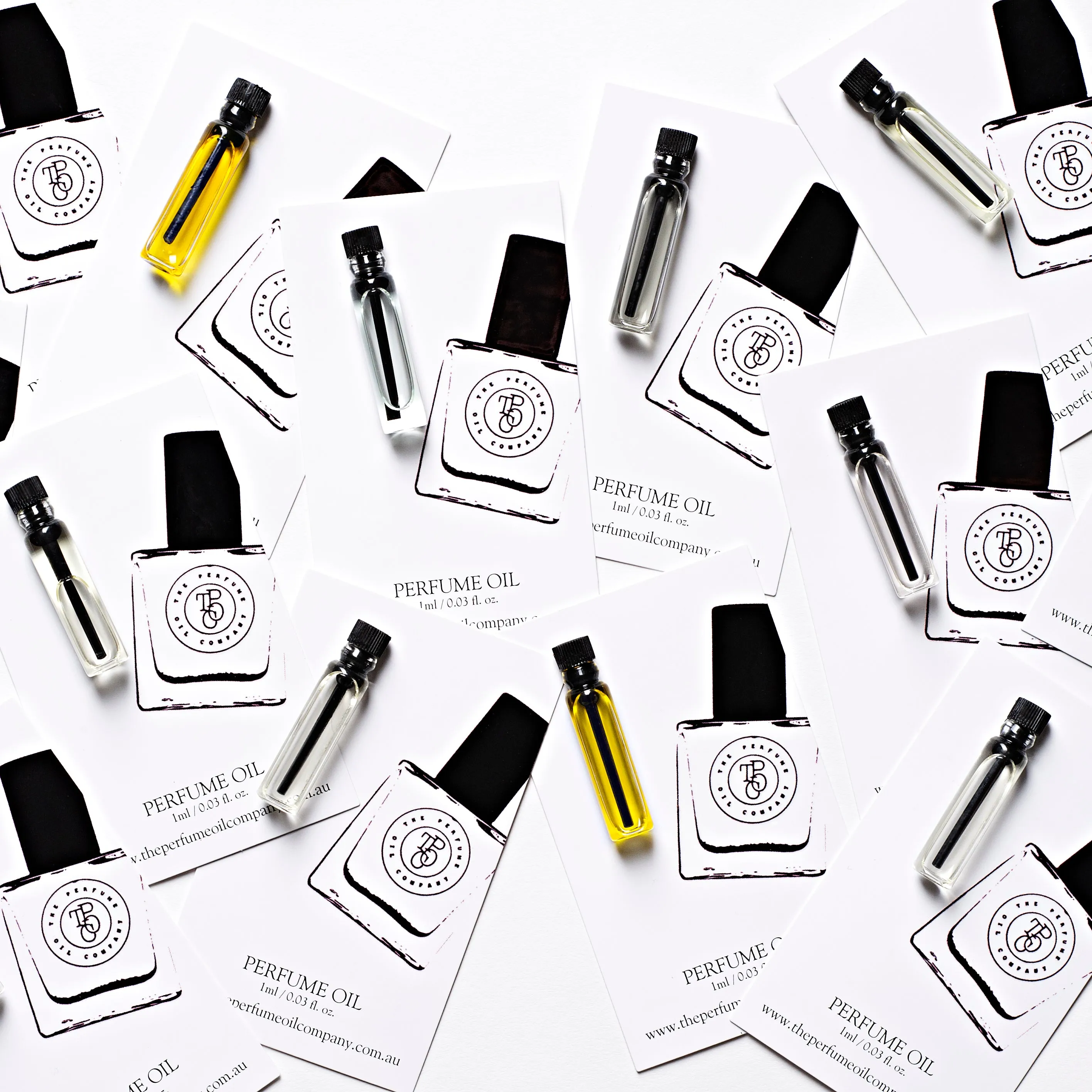 1 mL Perfume Oil Sample Vials - Woody/Spicy Fragrances
