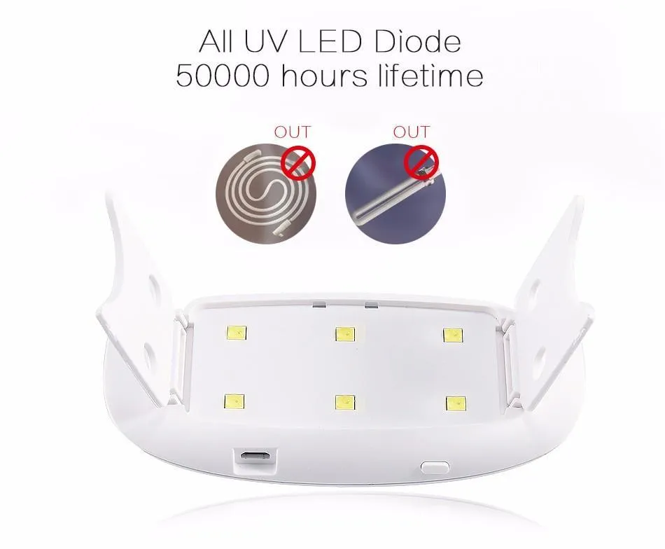 Portable UV LED Lamp Nail Dryer